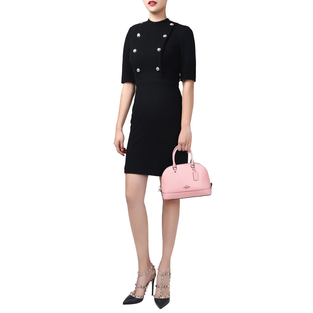 【直营】coach女士牛皮单肩贝壳包 天猫国际时尚直营女士包袋