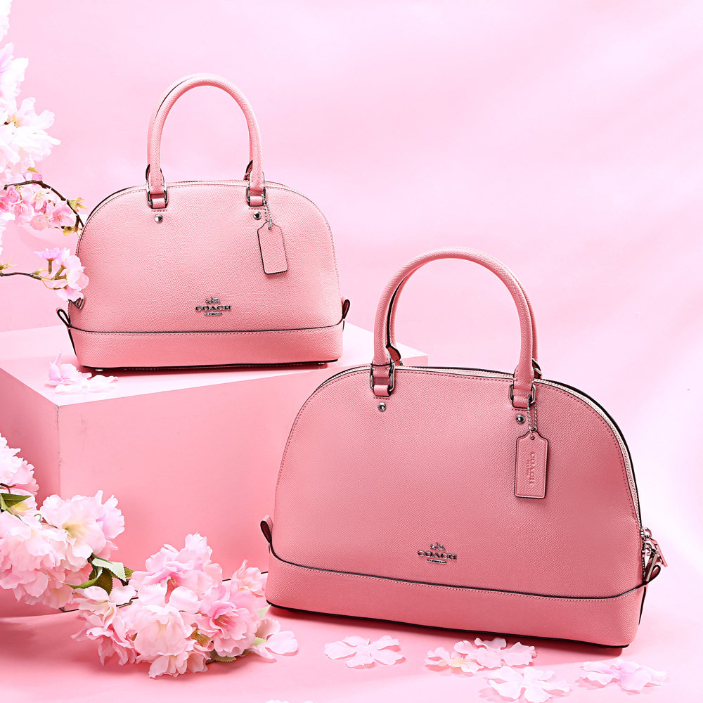 【直营】coach女士牛皮单肩贝壳包 天猫国际时尚直营女士包袋