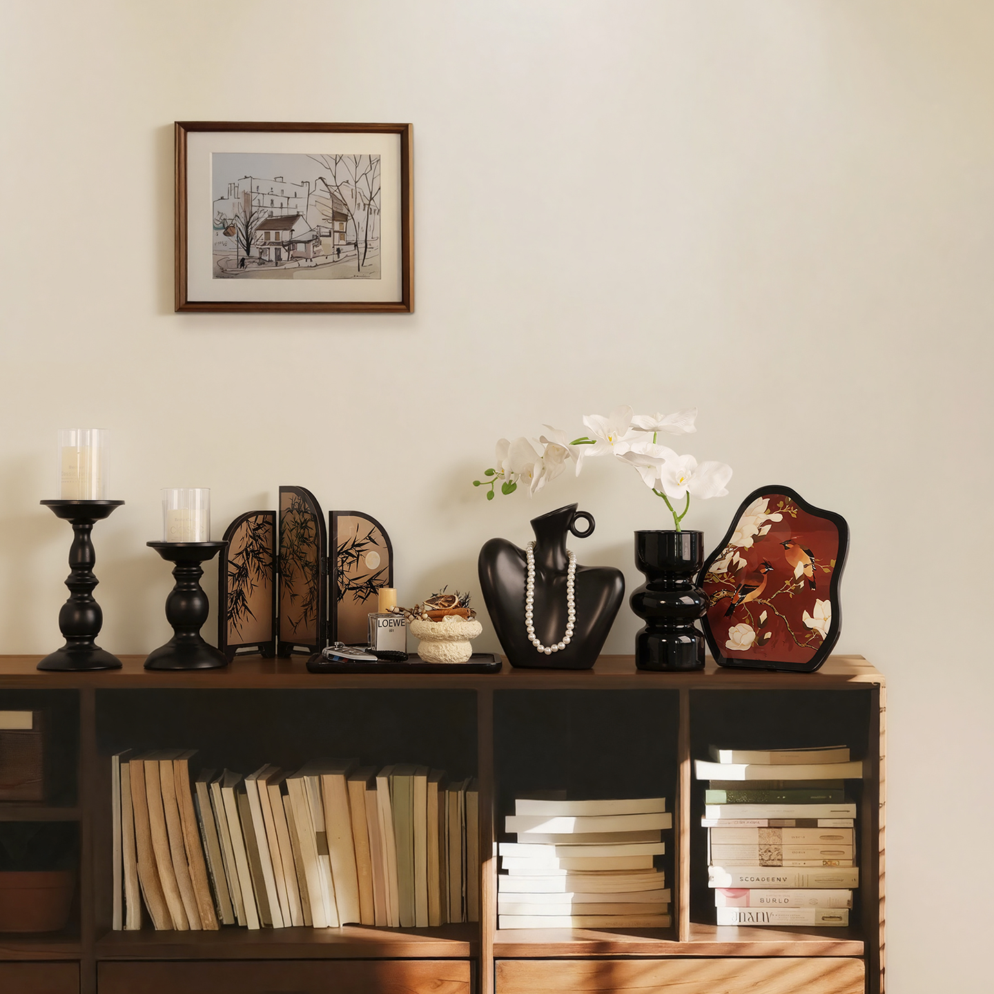 法式中古风五斗柜玄关摆件入户钥匙收纳置物架搬新家礼物乔迁礼品,淘宝优惠券,粉丝福利购,淘宝优惠卷