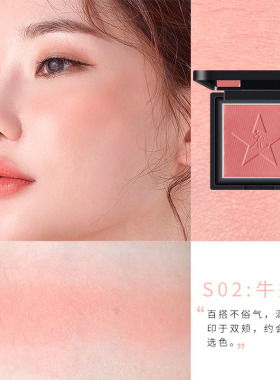 高光修容提升气色多用腮红