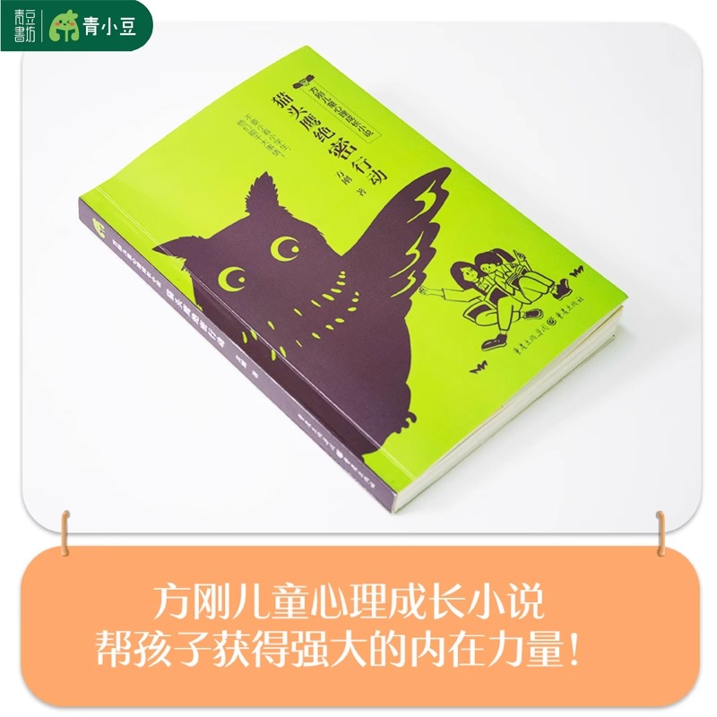 猫头鹰绝密行动 方刚儿童心理成长小说 不要小看小学生他们能干大事情 帮孩子获得强大的内在力量小学生心理健康儿童文学青豆书坊 - 图3