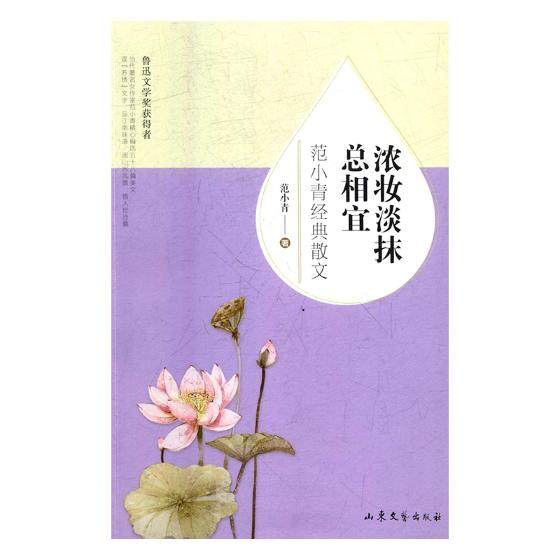 正版包邮 浓妆淡抹总相宜 范小青经典散文 范小青 山东文艺出版社 文学 散文 随笔 全新修订散文集 中国现当代经典文学小说 - 图1
