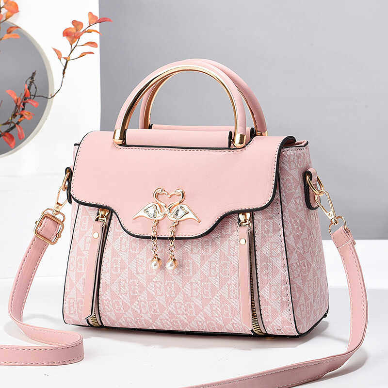 专柜正品新款法式女包时尚手提包轻奢印花单肩斜跨包小香风女士包,淘宝优惠券,粉丝福利购,淘宝优惠卷