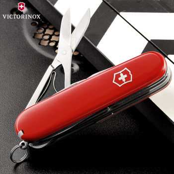 ຕົ້ນສະບັບຂອງແທ້ຈິງ Victorinox Swiss Army Knife 91MM Farmer 1.4713 imported multi-functional outdoor folding Swiss knife