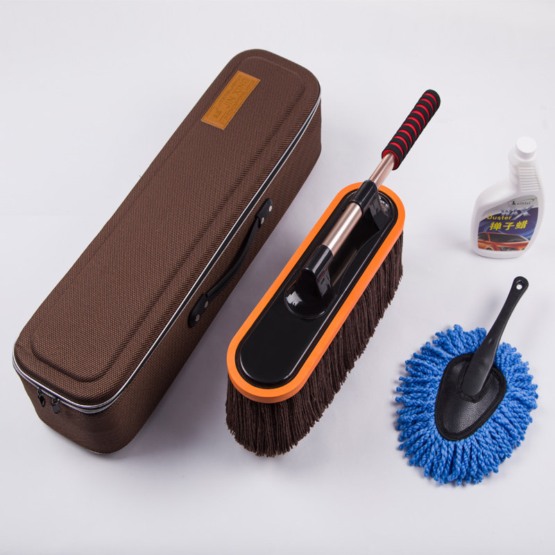 汽车除尘掸子擦车拖把套装棉线伸缩扫灰车用清洁蜡拖神器刷子用品,淘宝优惠券,粉丝福利购,淘宝优惠卷