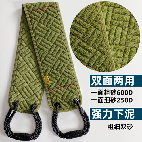 搓澡巾后背拉背条女男士专用洗澡巾擦背巾搓泥神器特粗砂长条沐浴 - 图3