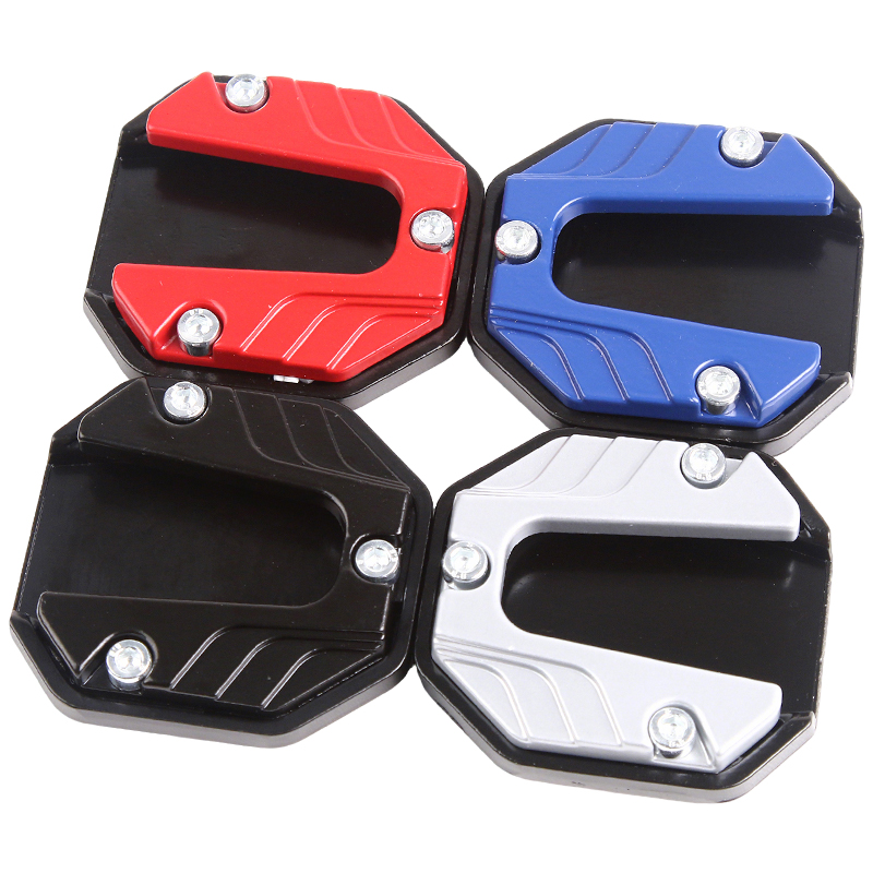 电动车边撑垫脚撑垫摩托车侧脚架垫加大底座加宽脚垫电动车侧边撑 - 图3