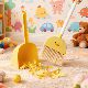 Children's mini broom and dustpan three-piece toy set