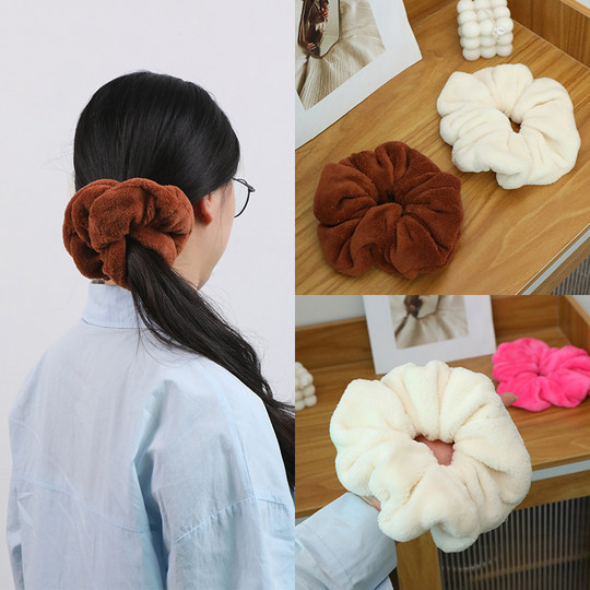 Extra Large Towel Hair Tie Dry Hair Large Intestine Hair Tie