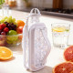 Ice kettle mold ice ball ice cube ice grid spherical household silicone ice storage box refrigerator frozen ice bag ice storage tool