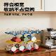 Water cup storage rack multi-layer home living room sideboard thermos cup storage rack dust-proof desktop large capacity tea cup holder