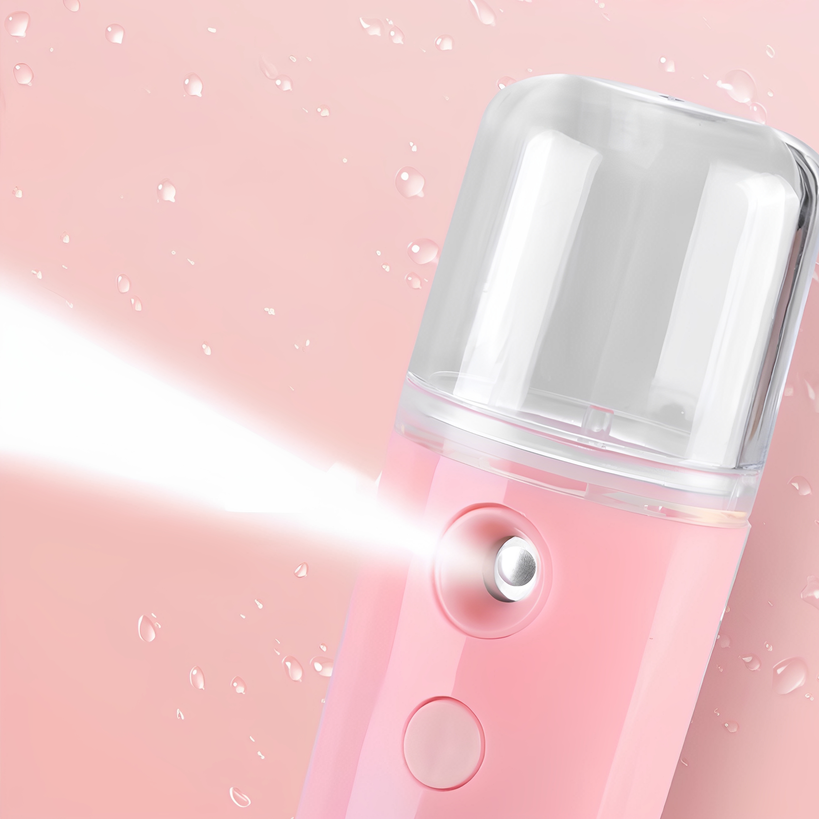 补水仪纳米喷雾脸部美容冷喷机加湿仪器随身便携充电小型蒸脸家用 - 图3