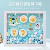 Детские отпечатки рук и ног для новорожденных для младенца, памятная чернильная подушечка, фоторамка, сувенир, подарок на день рождения