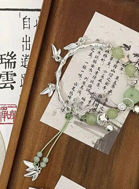 爆款盗墓笔记张起灵高颜值十字架周边同人印象手链小众设计手串