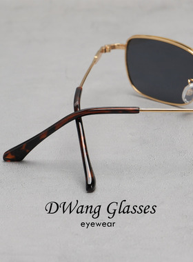 金属方框防紫外线造型男女墨镜