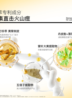 熬夜痘上火痘青春痘姨妈痘祛痘膏