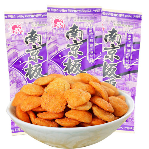 步步升南京板鸭味零食小吃锅巴薯片童年儿时校园怀旧小吃膨化礼包 - 图3