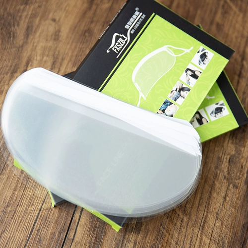 Челка для парикмахерских, прозрачная одноразовая маска, холодная завивка, 50 штук