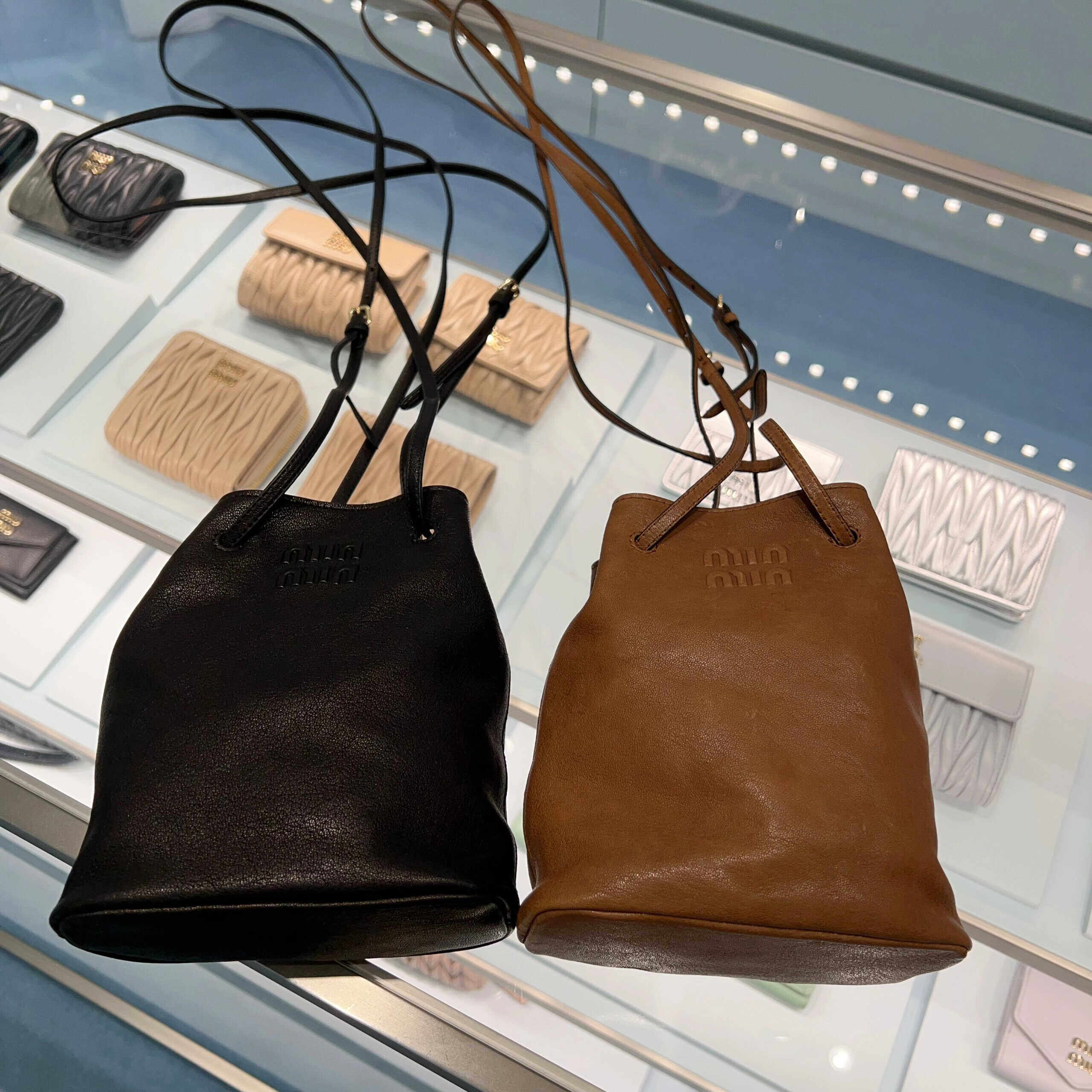 hobo包包女2025新款夏季真皮福袋水桶包mini羊皮手机单肩斜挎小包,淘宝优惠券,粉丝福利购,淘宝优惠卷