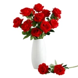 Симуляция роза гостиная декоративное цветочное искусство столовое столовое столик цветочный букет поддельный цветок