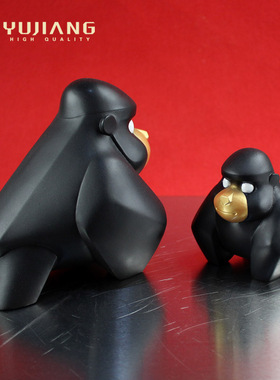 燃匠金刚猩猩摆件车载个性装饰品