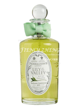 潘海利根Lily Of The Valley铃兰淡香水佛手柑柠檬天竺葵玫瑰檀香