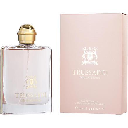 Trussardi Delicate Rose杜鲁萨迪 晶漾玫瑰女士淡香水 EDT 100ml - 图0