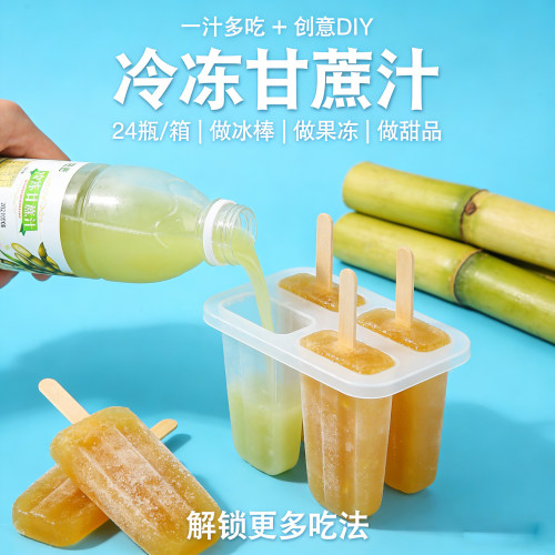 3瓶产地冷冻甘蔗汁原浆甘蔗片仔癀汁冷冻青芒汁烘焙奶茶原料批发 - 图1