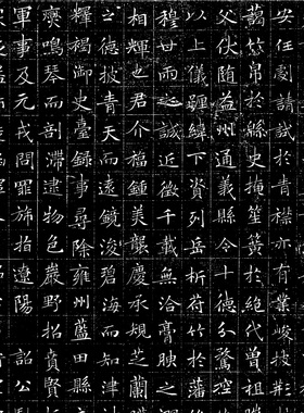 冯承素书冯师英墓志铭装饰画