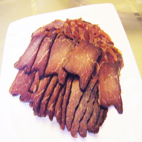 熏马肉生鲜2斤重生肉中国新疆伊犁特产哈萨克族美食佐酒肉食包邮 - 图1