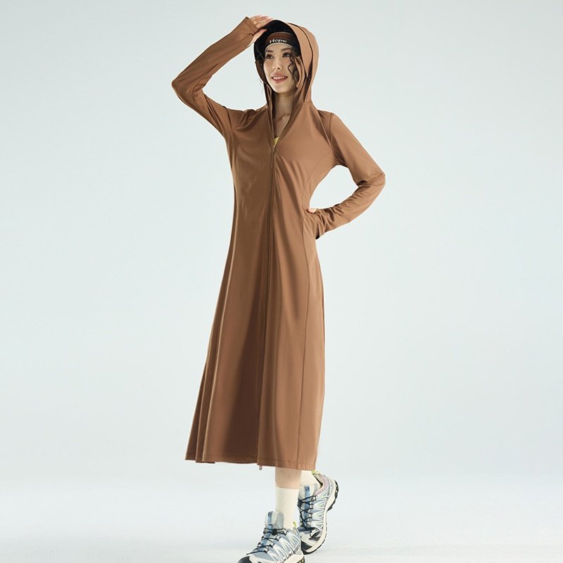 96888防晒衣长裙-2025年高品质连帽防晒衣女士夏季轻薄透气防紫外,淘宝优惠券,粉丝福利购,淘宝优惠卷