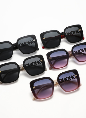 跨境时尚大框太阳镜高级感女神