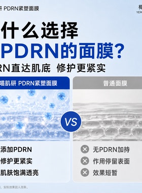 法令纹PDRN紧致抗皱补水面膜