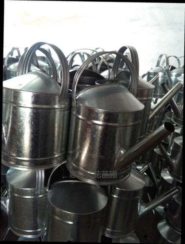 包邮园艺工具手工不锈镀锌铁皮洒水壶浇花壶喷壶浇菜壶花园浇水壶 - 图1