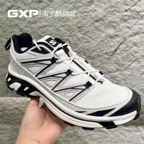 GXP Salomon XT-6 Expanse 系带 潮流 机能户外黑白跑步鞋 472885 - 图0