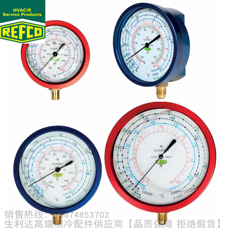 REFCO/威科R32冷媒压力表M2-255-DS-R32 M2-555-DS-R32-图0