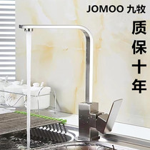 Nine Shepherd Universal Kitchen Faucet 304 Stainless Steel Sink Wash Vegetable Basin Home Full Copper Hot And Cold Rotary Laundry Pool