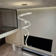 Duplex floor large chandelier light luxury staircase streamer crystal lamp