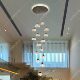 Light luxury villa stairwell chandelier 2026 new style