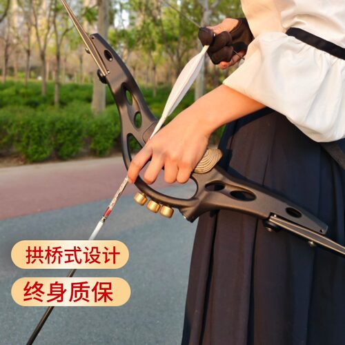 军兴恶魔刀锋反曲弓美式猎弓戈登弓片ILF通用插口光弓传统美猎弓 - 图2