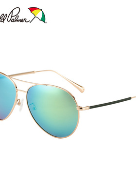 花雨伞小脸女士偏光圆框蛤蟆墨镜