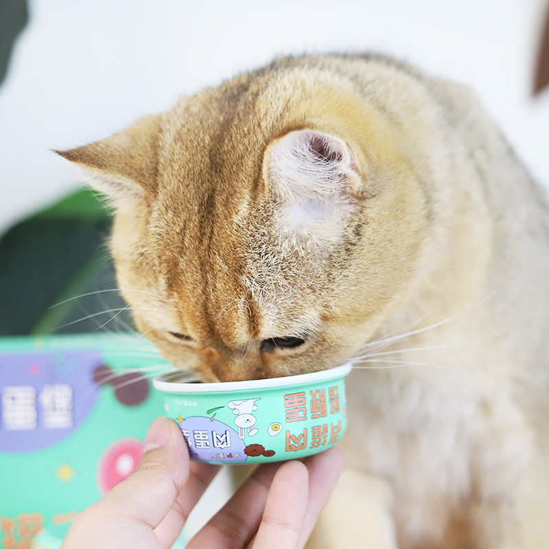 大P便当猫咪零食肉蛋堡成猫幼猫零食罐头兔肉奶昔汤罐营养补水4罐-图1