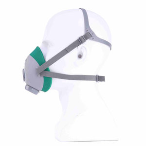 世达硅胶防尘毒面罩防毒面具防尘面具主体单盒FH0601