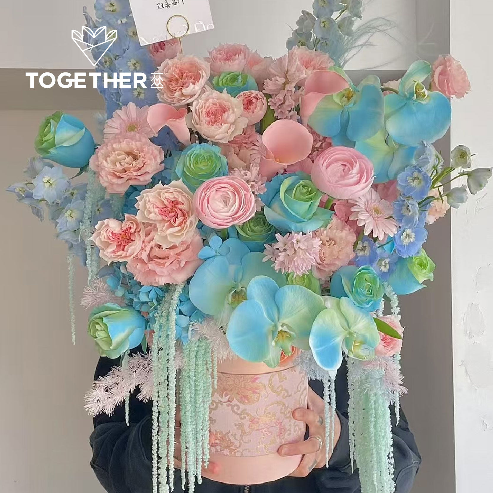 【新年】苁丛 原创 新中式腰封抱抱桶 盘扣diy年宵花包装花盒,淘宝优惠券,粉丝福利购,淘宝优惠卷