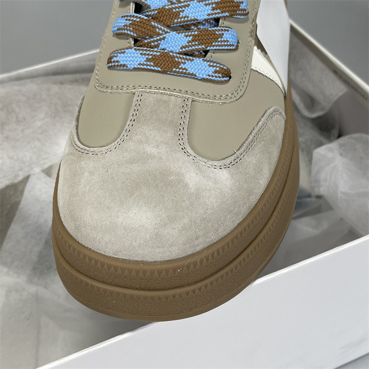 真皮小白鞋女厚底德训鞋女2025新款圆头系带软底防滑运动休闲板鞋,淘宝优惠券,粉丝福利购,淘宝优惠卷
