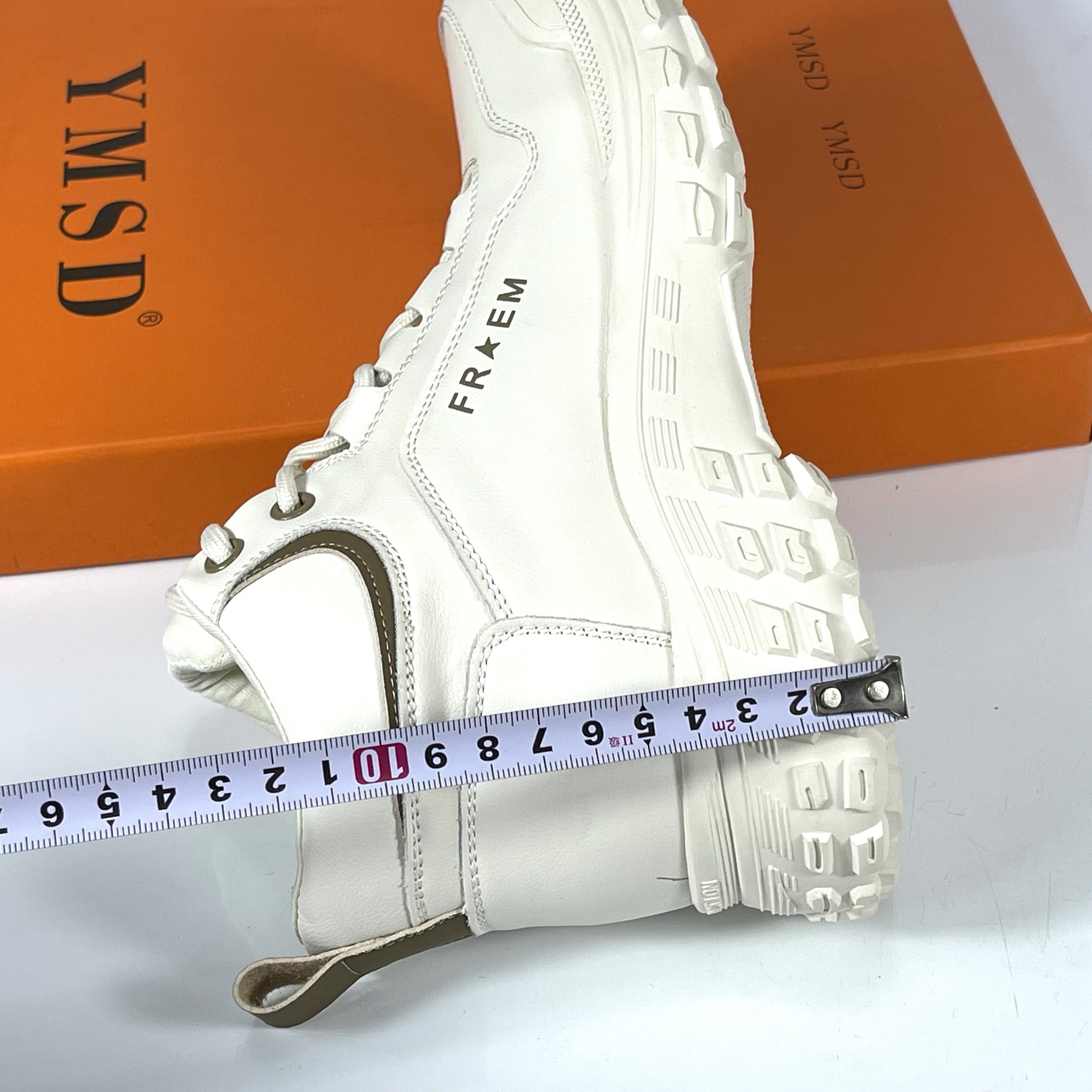 头层牛皮高帮休闲鞋女2025秋季休闲鞋运动小白鞋子真皮厚底马丁靴,淘宝优惠券,粉丝福利购,淘宝优惠卷