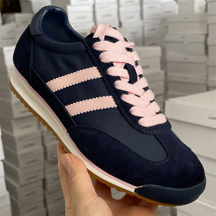 品牌撤柜真皮复古德训鞋女2025秋季新款运动鞋阿甘鞋系带厚底板鞋,淘宝优惠券,粉丝福利购,淘宝优惠卷