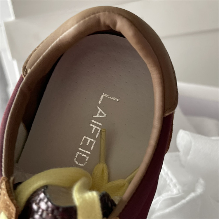 品牌撤柜真皮复古德训鞋女2025秋季新款运动鞋阿甘鞋系带厚底板鞋,淘宝优惠券,粉丝福利购,淘宝优惠卷