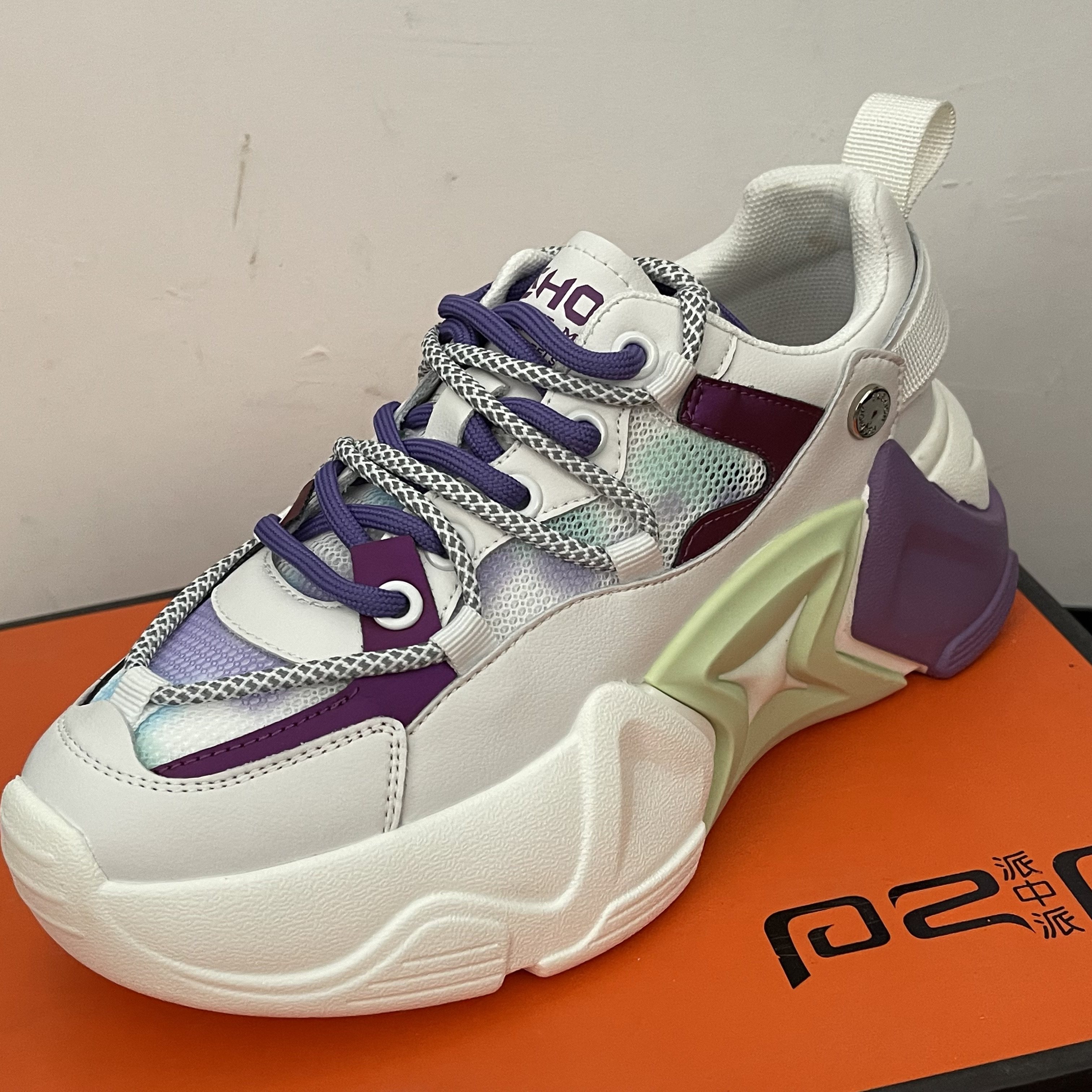 品牌撤柜真皮老爹鞋女踩屎感春夏新款松糕鞋厚底网面休闲运动鞋女,淘宝优惠券,粉丝福利购,淘宝优惠卷