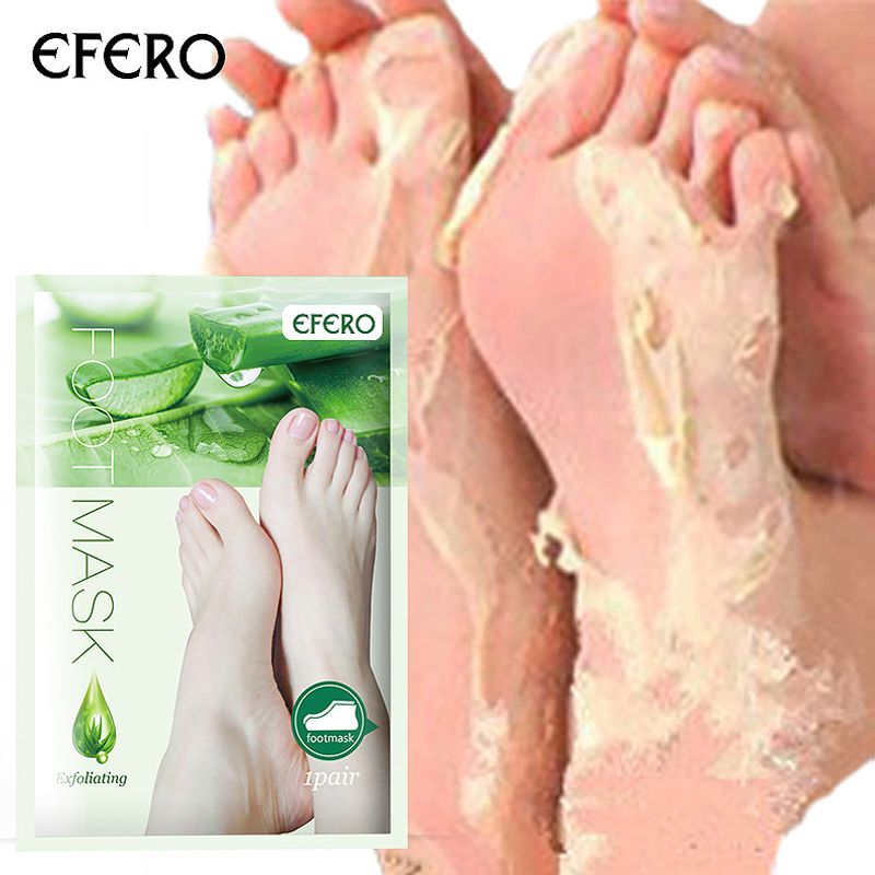 Aloe Vera Foot Mask Peeling for Legs Feet Skin Patch Exfolia-图0